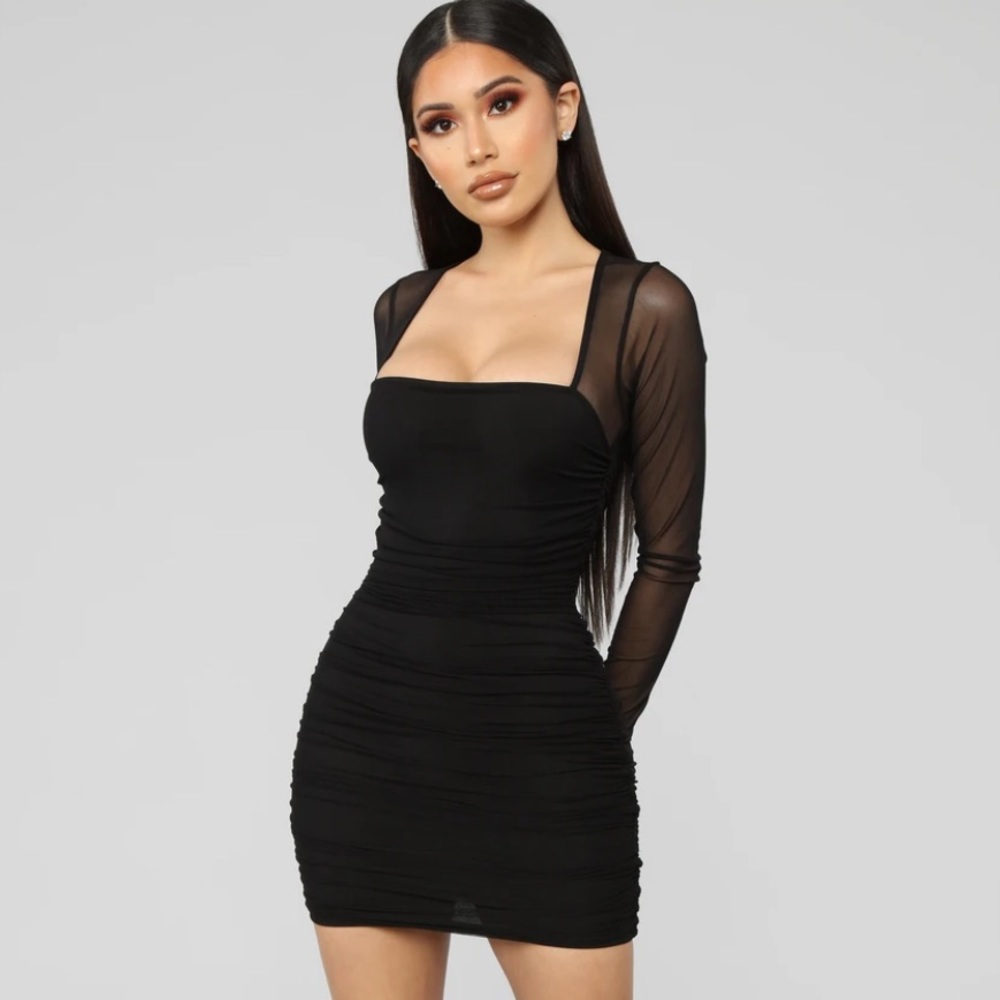 Black Mini Dress